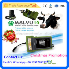Christmas Promotion!! 2016 Latest brand MSLVU19i vet ultrasound scanner for sale